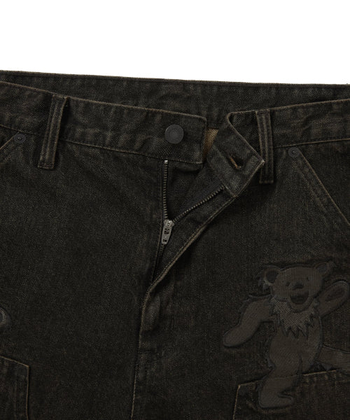 THISISNEVERTHAT THISISNEVERTHAT GD Lightning Double Knee Pant Off Black