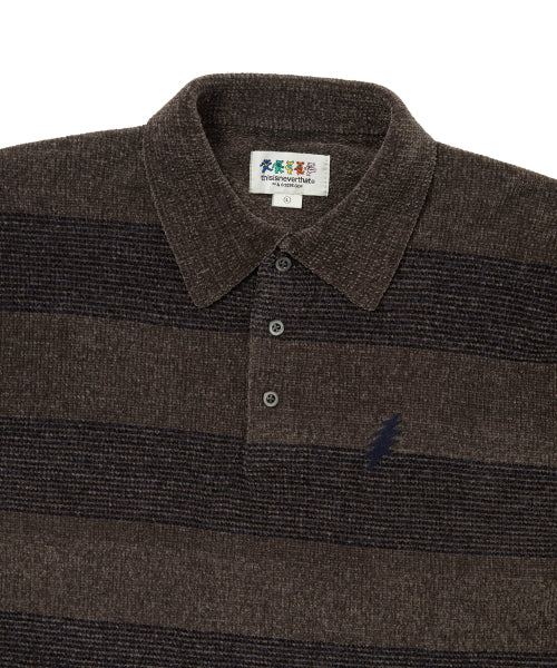THISISNEVERTHAT THISISNEVERTHAT Knitwear GD Lightning Velvet Polo