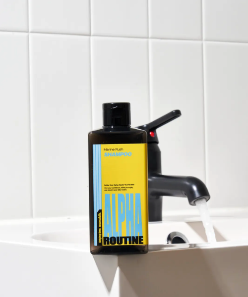 ALPHAROUTINE Marine Lush Collagen Hypoallergenic Scalp Shampoo 300ml (+ Pump included)