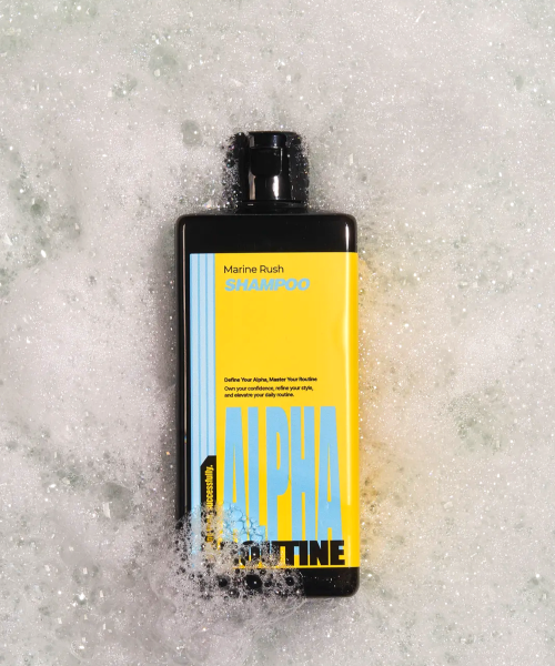 ALPHAROUTINE Marine Lush Collagen Hypoallergenic Scalp Shampoo 300ml (+ Pump included)