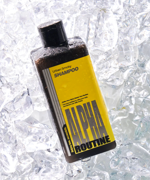 ALPHAROUTINE Urban Smokey Collagen Hypoallergenic Perfume Shampoo 300ml (+ Pump included)