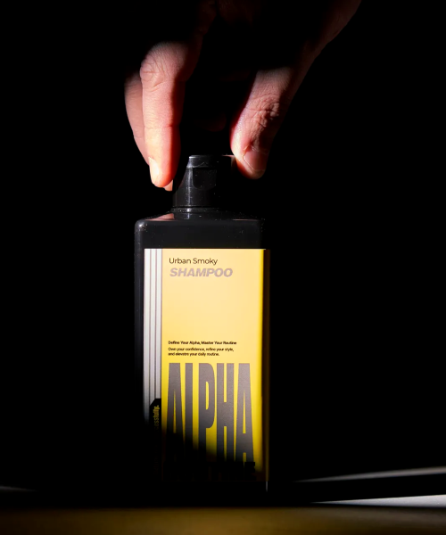 ALPHAROUTINE Urban Smokey Collagen Hypoallergenic Perfume Shampoo 300ml (+ Pump included)