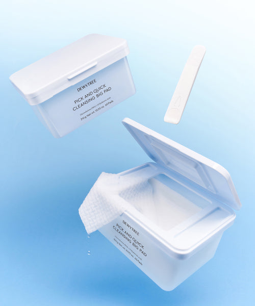 Dewytree Dewytree Pick&Quick Tear-Off Cleansing Big Pads 60 sheets