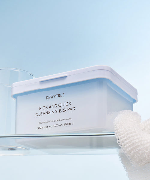 Dewytree Dewytree Pick&Quick Tear-Off Cleansing Big Pads 60 sheets