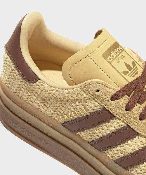 ADIDAS ADIDAS Gazelle Bold Sneakers - Yellow:Brown