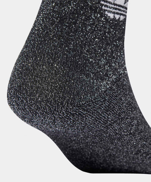 ADIDAS ADIDAS Glitter Crew Socks - White/Black