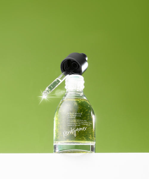 RENDEJAVOUSBEAUTY Jeju Matcha High Moisturizing Wrinkle Radiance Ampoule 30ml