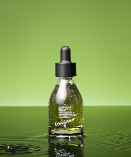 RENDEJAVOUSBEAUTY Jeju Matcha High Moisturizing Wrinkle Radiance Ampoule 30ml