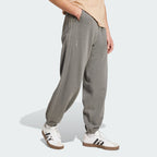 ADIDAS ADIDAS French Terry Washed Loose Pants - Black