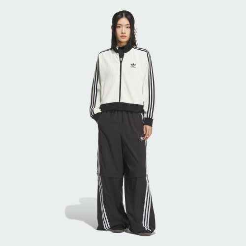 ADIDAS ADIDAS Knitwear Track Top - White:Black