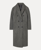 MIXXO MIXXO Wool Blend Double Long Coat - C