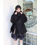 MIXXO MIXXO Hoodie Casual Half Coat