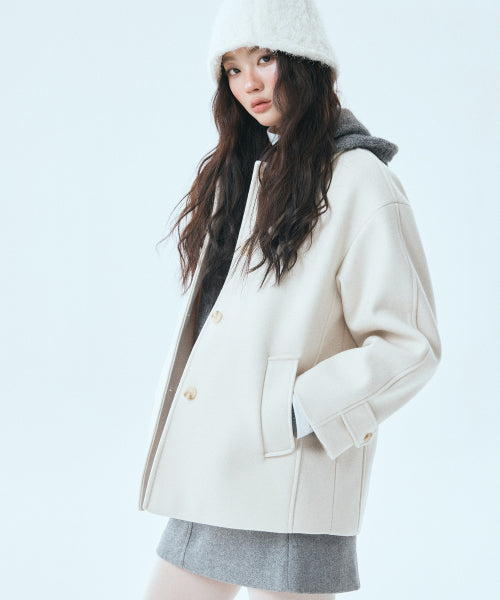 MIXXO MIXXO Coat Stan Collar Half