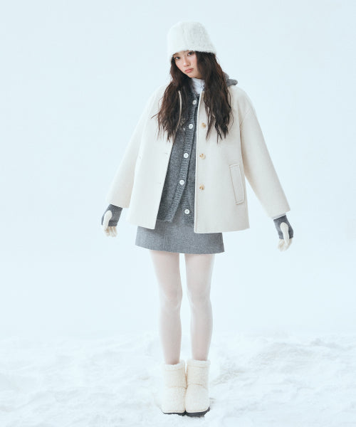 MIXXO MIXXO Coat Stan Collar Half