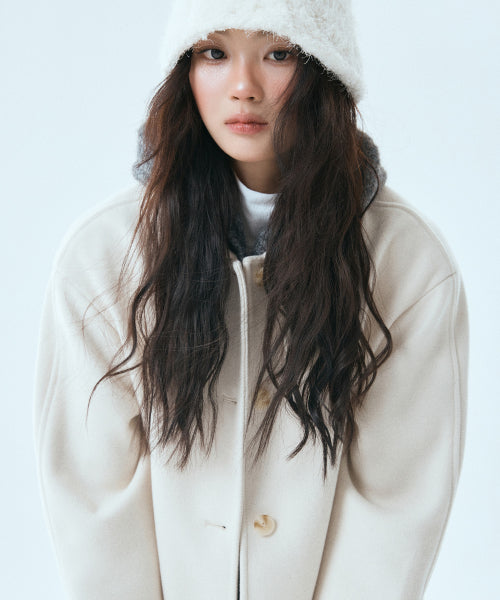 MIXXO MIXXO Coat Stan Collar Half