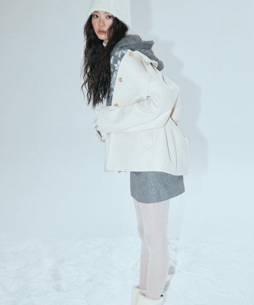 MIXXO MIXXO Coat Stan Collar Half