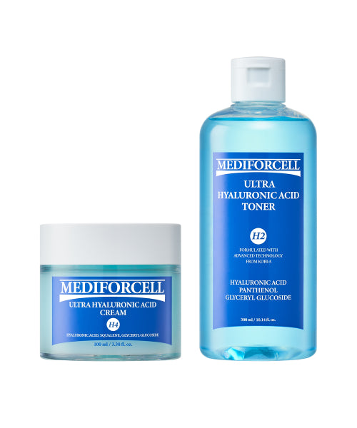 MEDIFORCELL MEDIFORCELL Ultra Hyaluronic Acid Cream & Toner Set