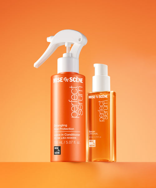 MISEENSCENE Perfect Serum 80ml 3 packs + Detangling Zero No-Wash Treatment 150ml