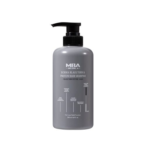 DAYCELLCOSMETICS Mora Derma Black Turn & Protein Hair Shampoo 500ml