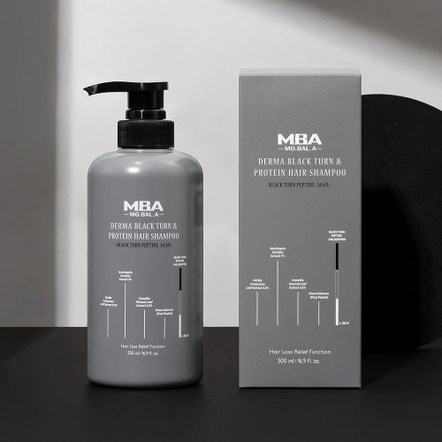 DAYCELLCOSMETICS Mora Derma Black Turn & Protein Hair Shampoo 500ml