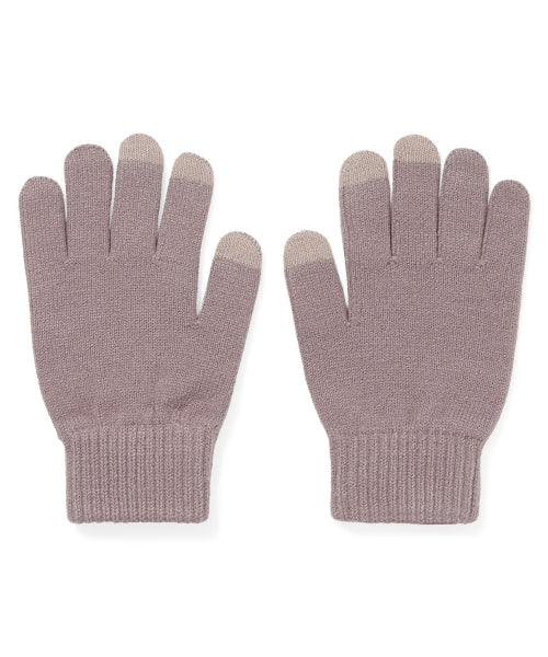 THISISNEVERTHAT THISISNEVERTHAT TNT Knit Gloves Light Purple