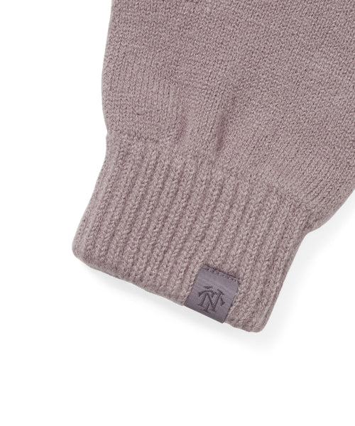 THISISNEVERTHAT THISISNEVERTHAT TNT Knit Gloves Light Purple