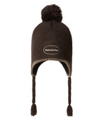 THISISNEVERTHAT THISISNEVERTHAT Pom Earflap Beanie Brown