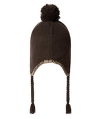 THISISNEVERTHAT THISISNEVERTHAT Pom Earflap Beanie Brown