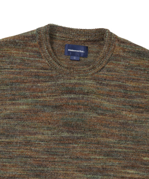 THISISNEVERTHAT THISISNEVERTHAT Static Knit Sweater Olive