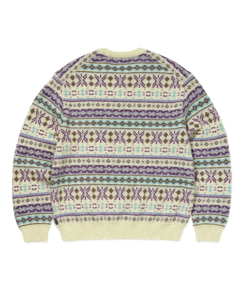 THISISNEVERTHAT THISISNEVERTHAT Fair Isle Knit Sweater Unisex