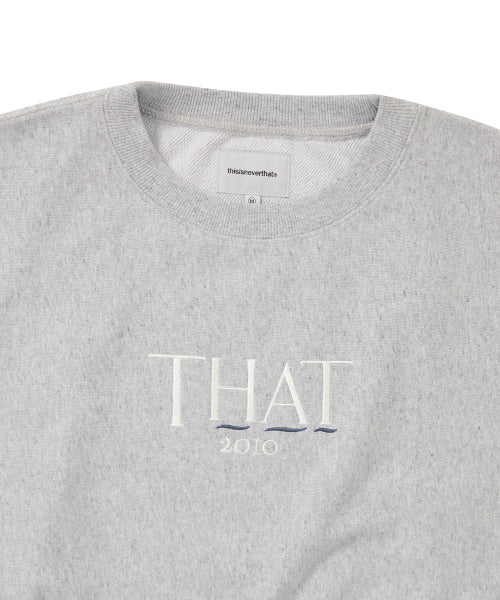 THISISNEVERTHAT THISISNEVERTHAT THAT 2010 W Crewneck Heather Grey
