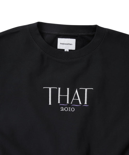 THISISNEVERTHAT THISISNEVERTHAT THAT 2010 W Crewneck Black