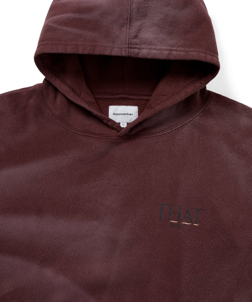 THISISNEVERTHAT THISISNEVERTHAT Faded THAT 2010 Hoodie Burgundy