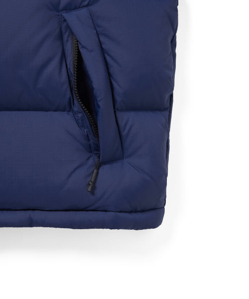 THISISNEVERTHAT THISISNEVERTHAT Multi-Ripstop Down Puffer Jacket Blue