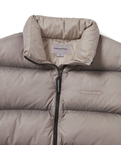 THISISNEVERTHAT THISISNEVERTHAT PERTEX Overdyed T Down Jacket Stone