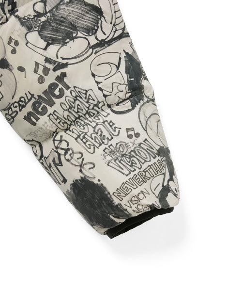 THISISNEVERTHAT THISISNEVERTHAT Padded Jacket Graffiti
