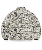 THISISNEVERTHAT THISISNEVERTHAT Padded Jacket Graffiti