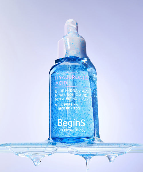 BEGINS BEGINS Blue Hydrangea Hyaluronic Acid Serum 30ml