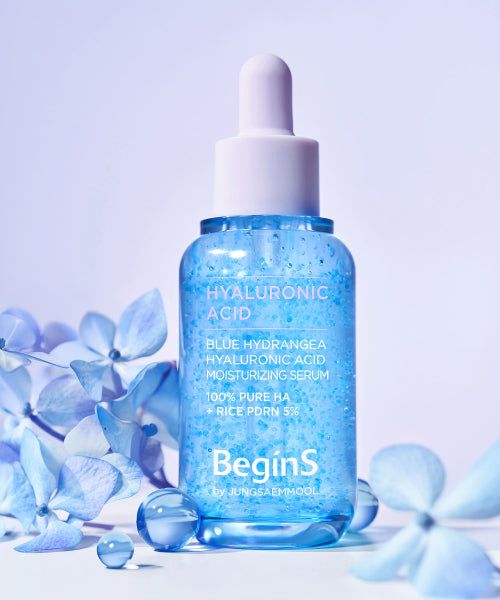 BEGINS BEGINS Blue Hydrangea Hyaluronic Acid Serum 30ml
