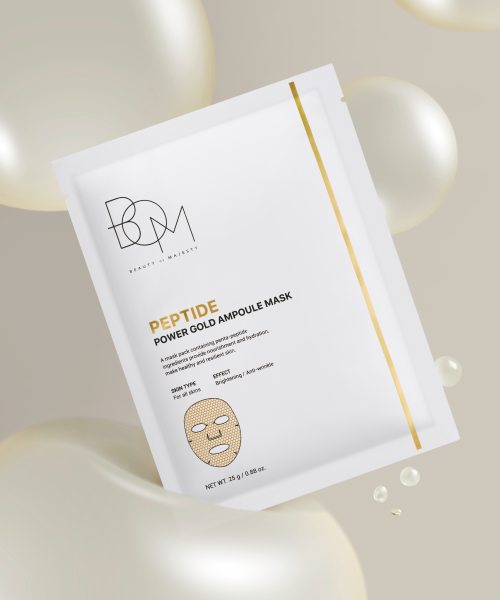 B.O.M B.O.M Peptide Power Gold Ampoule Mask (5 sheets)