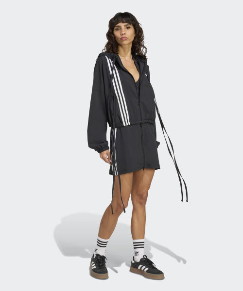 ADIDAS ADIDAS Ribbon Off Placed 3-Stripe Track Top - Size S
