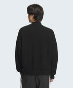 ADIDAS ADIDAS Knitwear Track Top - Black