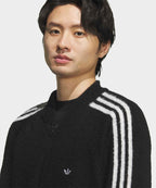 ADIDAS ADIDAS Knitwear Track Top - Black