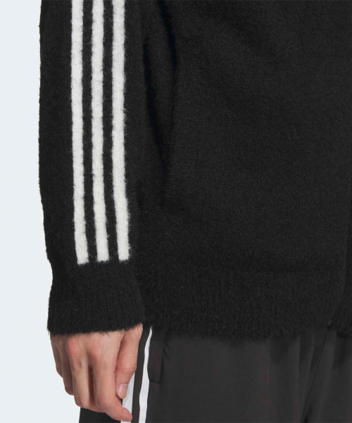 ADIDAS ADIDAS Knitwear Track Top - Black