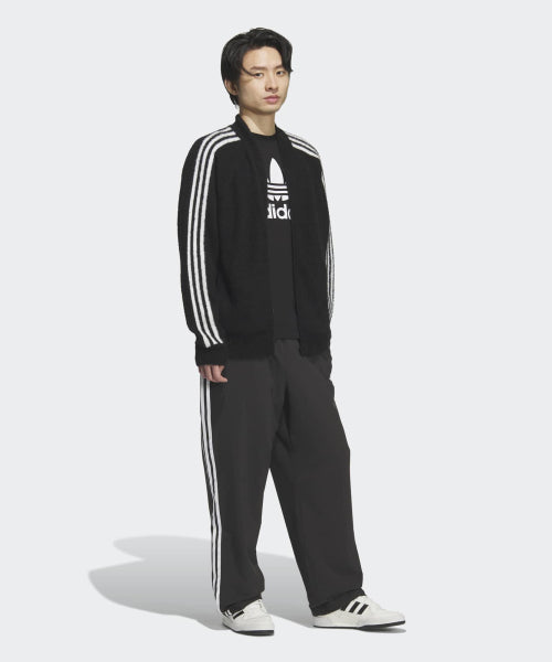 ADIDAS ADIDAS Knitwear Track Top - Black
