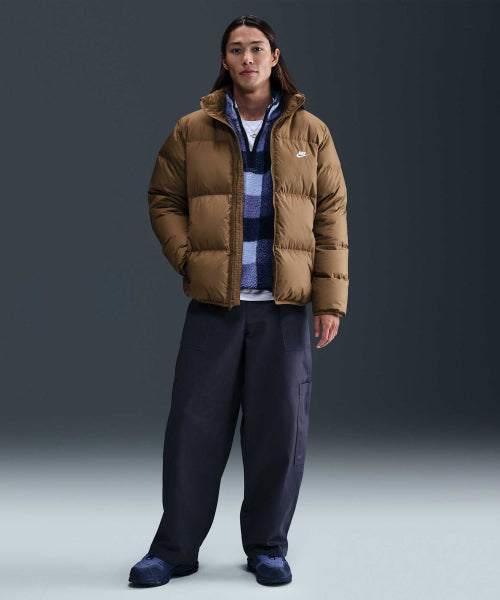 NIKE NIKE Padded Jacket M - Mosswood Brown:White