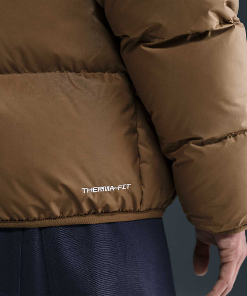 NIKE NIKE Padded Jacket M - Mosswood Brown:White