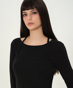 MUSINSA STANDARD WOMAN MUSINSA STANDARD WOMAN Women's T-Shirt Halter Black