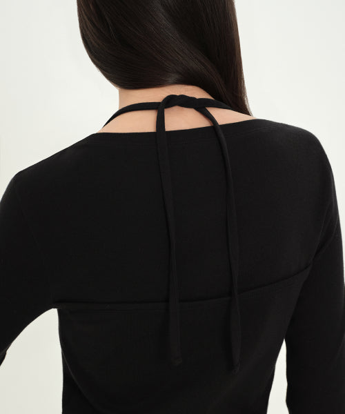 MUSINSA STANDARD WOMAN MUSINSA STANDARD WOMAN Women's T-Shirt Halter Black