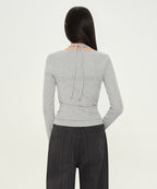 MUSINSA STANDARD WOMAN MUSINSA STANDARD WOMAN Women's T-Shirt Medium Gray